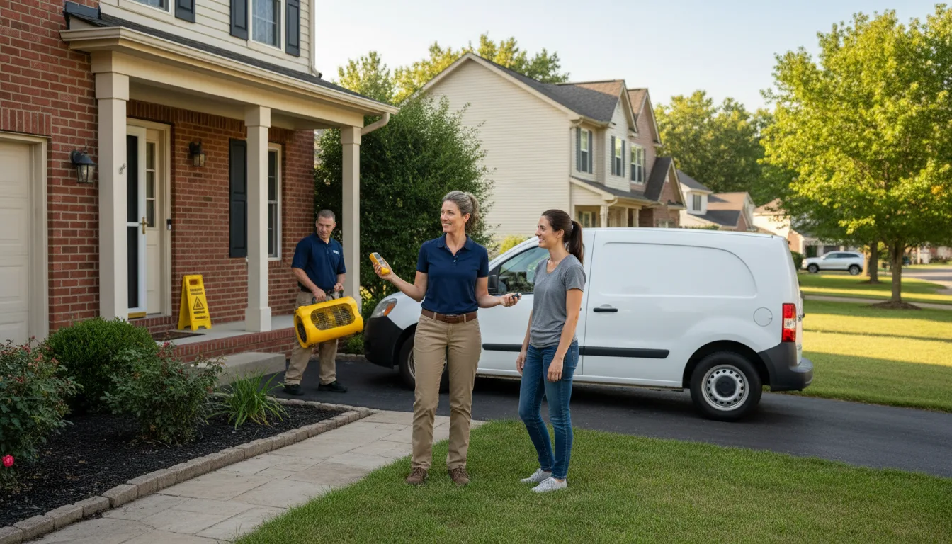 Residential water damage restoration in Durham, NH